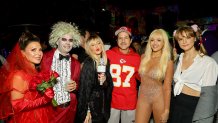 LOS ANGELES, CALIFORNIA - OCTOBER 27: (3rd L-R) Rachel Zoe, Rodger Berman, Jessica Alba and Kelly Sawyer Patricof attend the Annual Casamigos Halloween Party on October 27, 2023 in Los Angeles, California. (Photo by Matt Winkelmeyer/Getty Images for Casamigos)