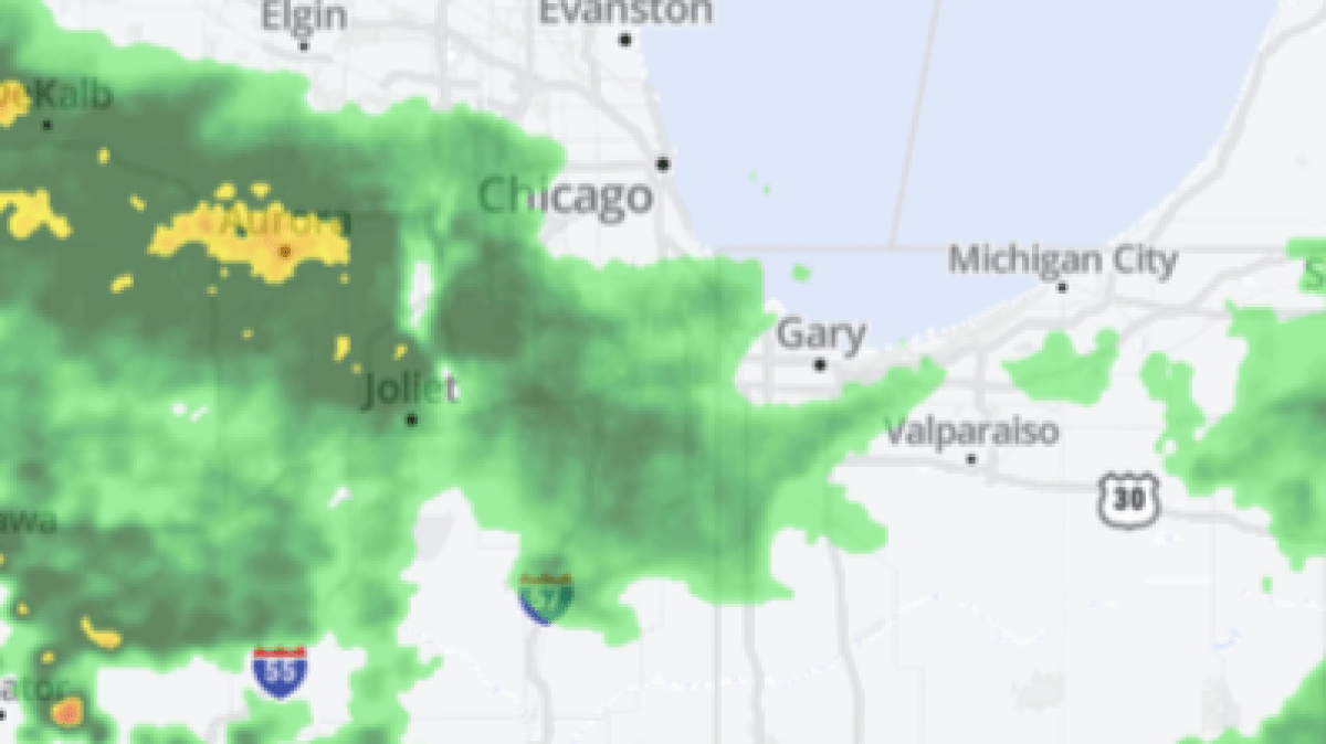 Illinois weather radar Track heavy rain, storms moving through Chicago, suburbs NBC Chicago