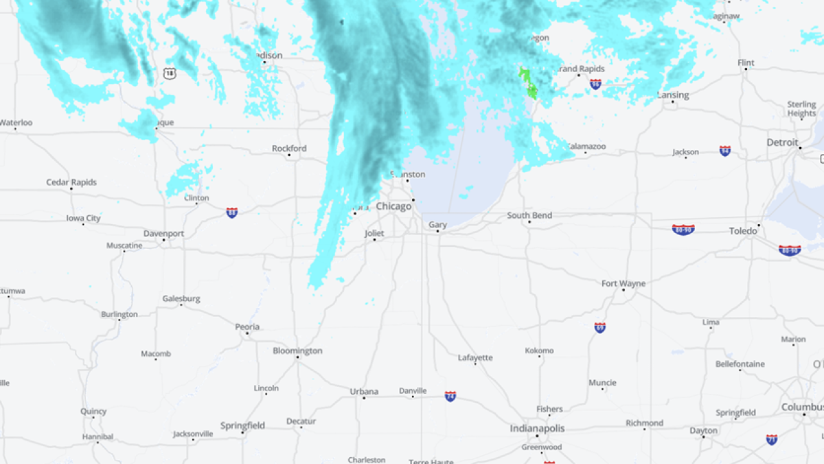 Chicago weather: Track Halloween snow across the area with live radar
