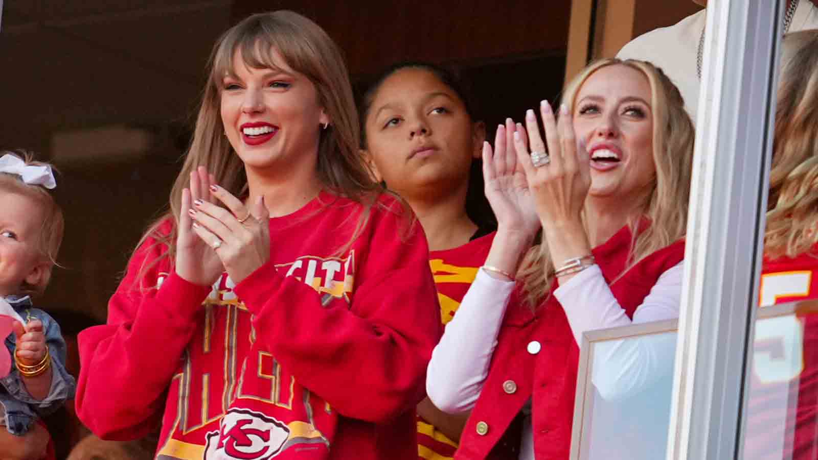 Taylor Swift And Brittany Mahomes Reveal New Handshake To Celebrate ...