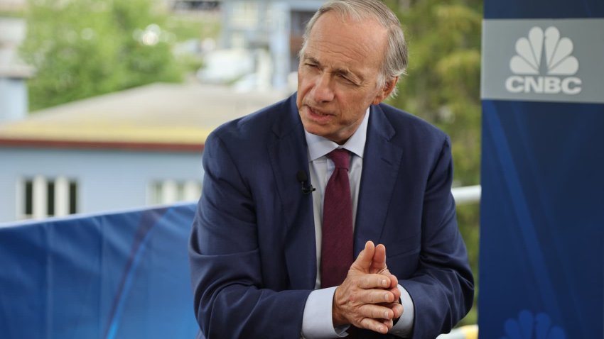 Ray Dalio, Bridgewater Associates, Founder, Co-Chairman & Co-CIO, at the WEF in Davos, Switzerland on May 24th, 2022.