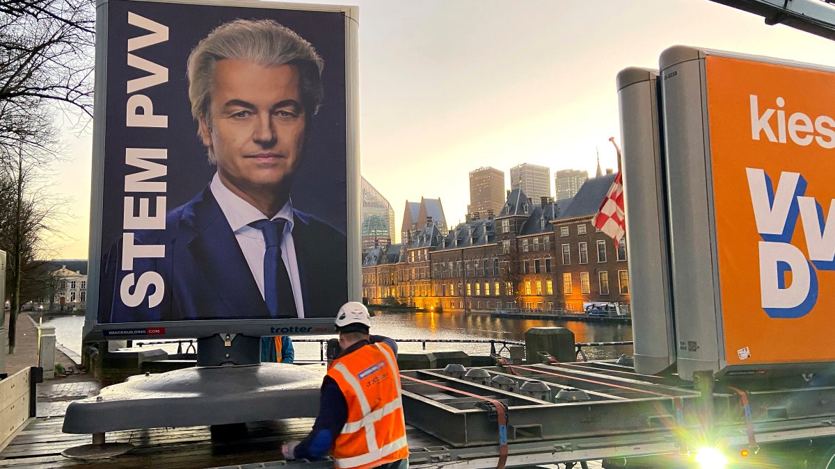 In political shift to the far right, anti-Islam populist Geert Wilders records a massive win in Dutch elections