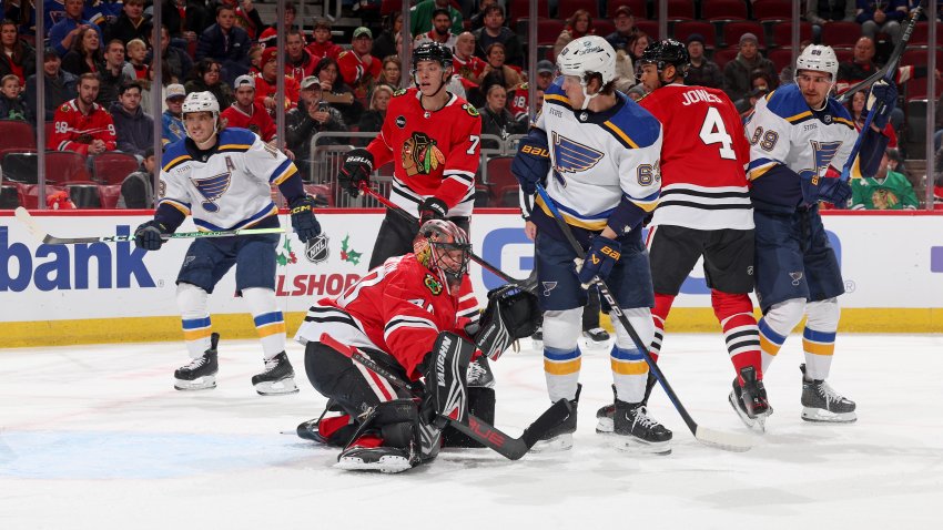 St Louis Blues v Chicago Blackhawks