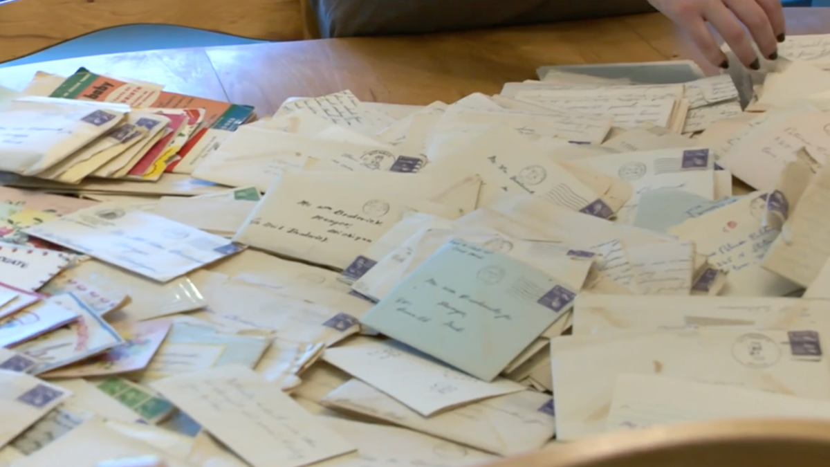 Author turns 70-year-old love letters found under stairs into six books – NBC Chicago - Vimarsana News