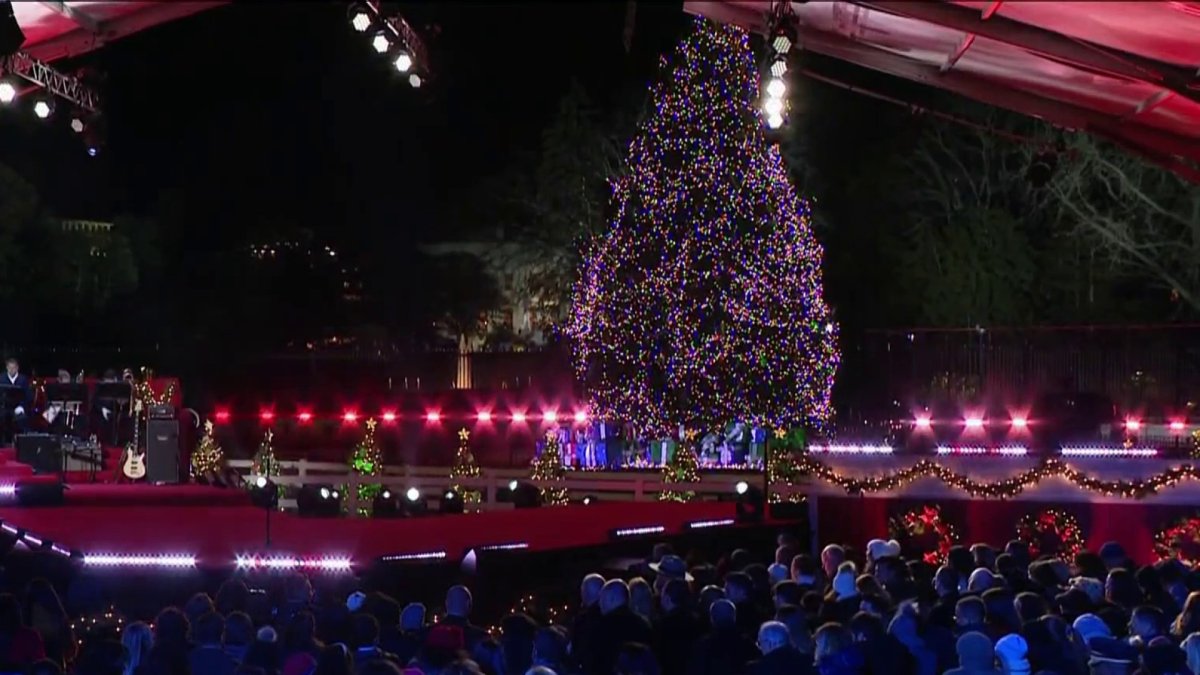 President Biden lights the National Christmas Tree NBC Chicago