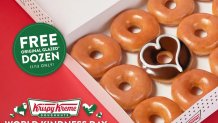 Free doughnuts? Yes, please! 