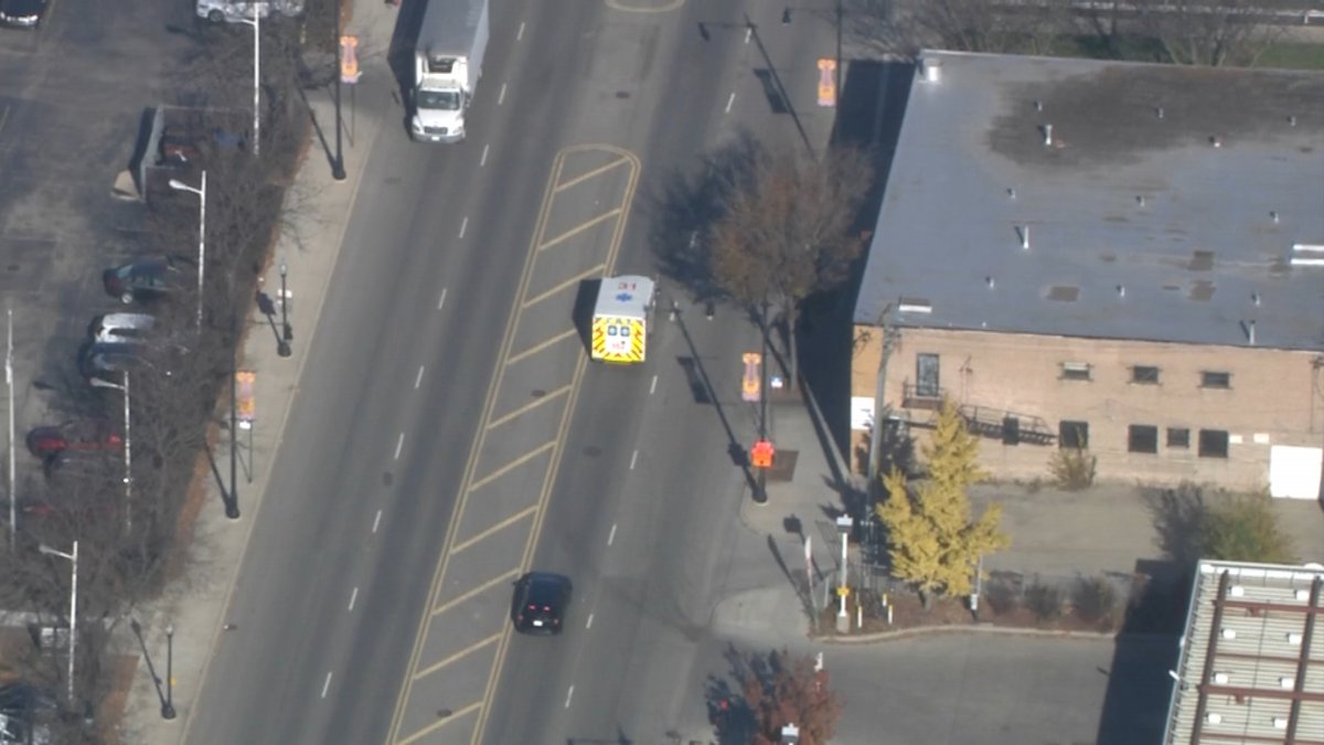 Procession escorts body of fallen Chicago firefighter Andrew Price to North Side funeral home