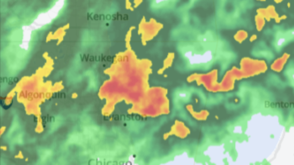 Track heavy, steady rain across Illinois – NBC Chicago