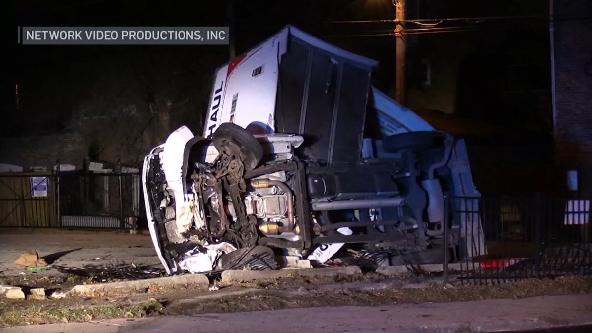5 injured after cargo truck collides with SUV in Grand Crossing