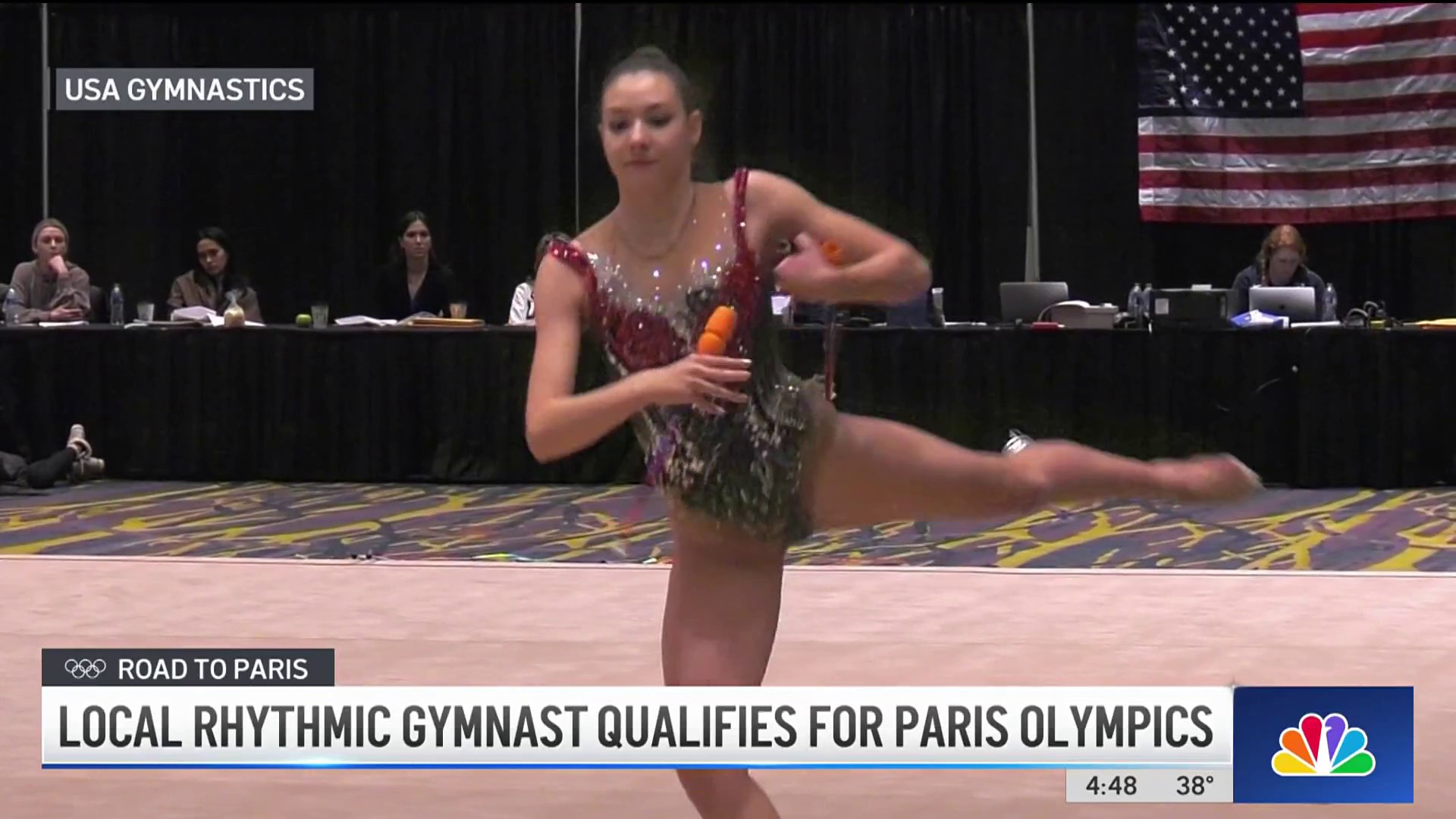 Evita Griskenas joins NBC Chicago to discuss qualifying for 2024 Olympics –  NBC Chicago