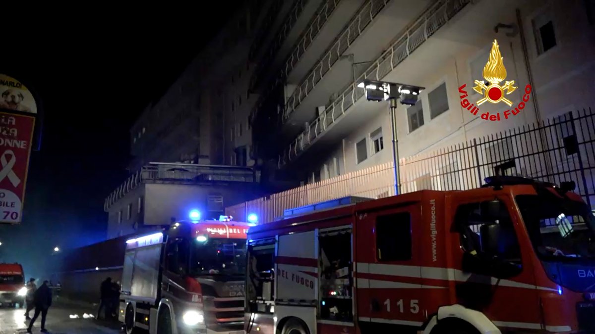 Hospital fire near Rome kills at least four and forces evacuation of entire facility