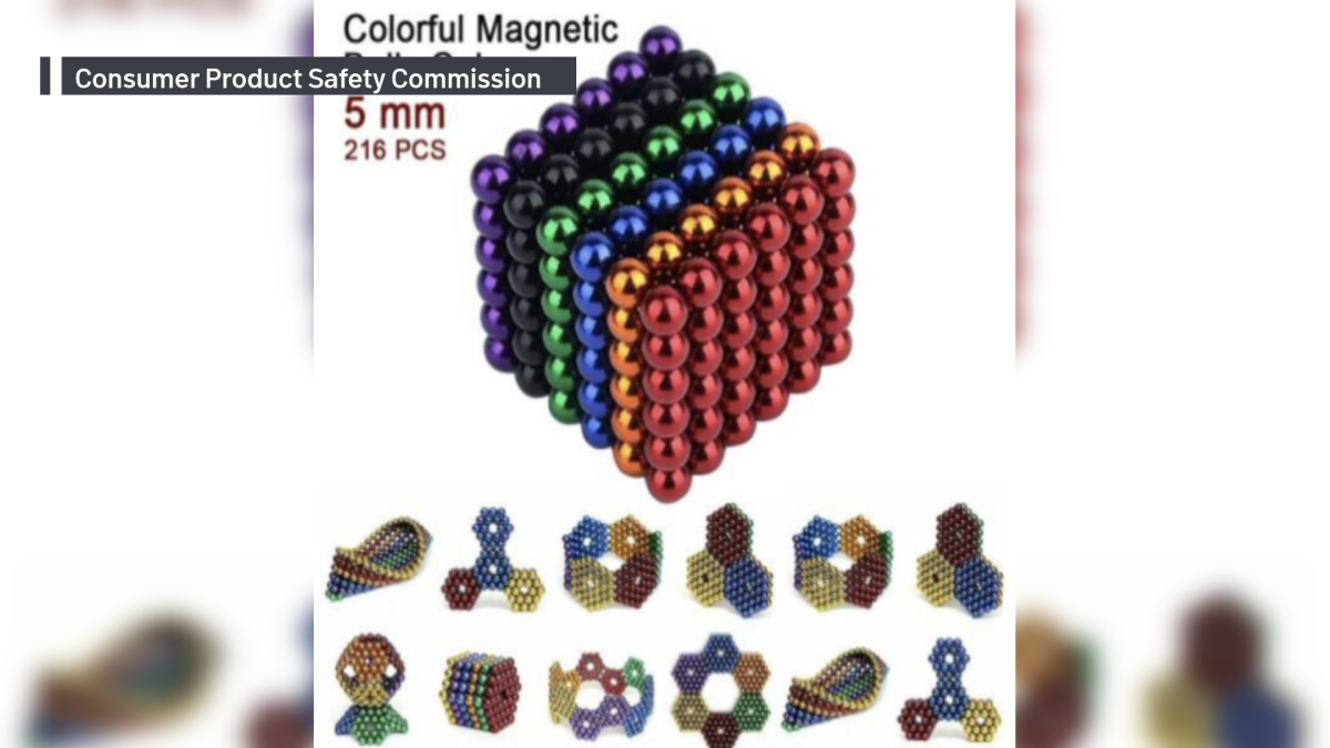 Walmart recalls thousands of tiny magnetic balls due to potential ...
