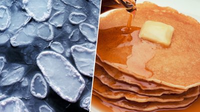 What is ‘pancake ice'?