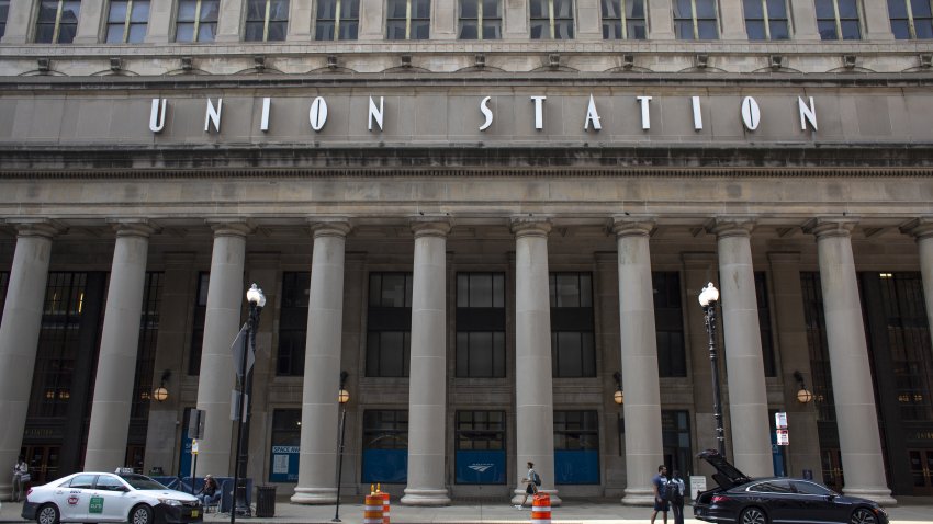 Union Station in Chicago, Illinois, US, on Thursday, Sept. 15, 2022. President Joe Biden hailed a tentative railway labor agreement he helped to broker that averted an economically perilous nationwide work stoppage less than two months ahead of the November midterm elections. Photographer: Jim Vondruska/Bloomberg via Getty Images