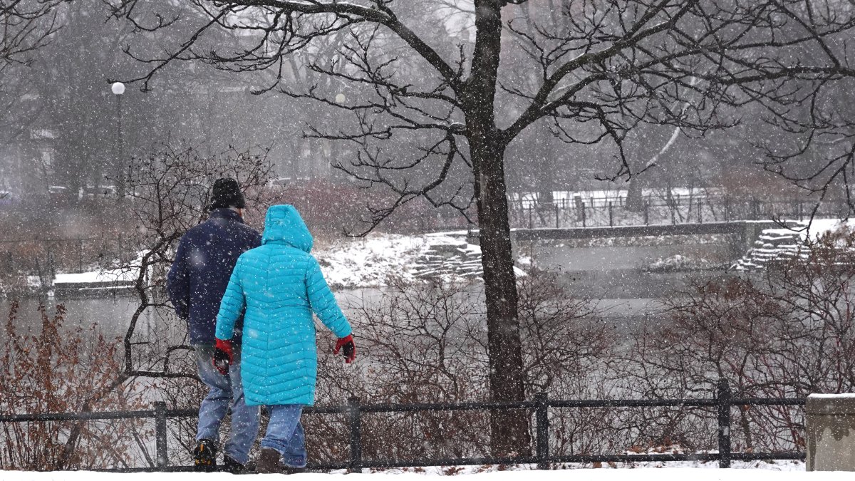 Chicago weather forecast Winter weather for NYE with snow flurries