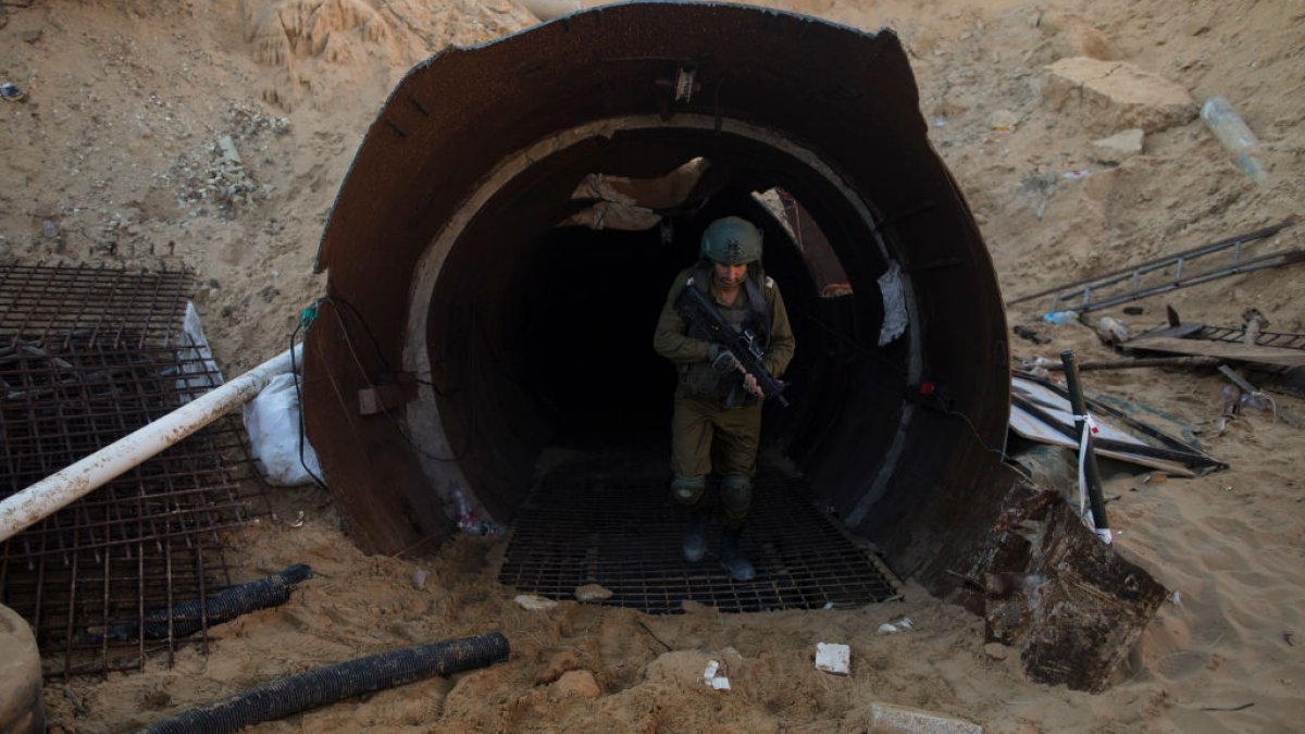 Israel finds large Hamas tunnel near Gaza border crossing – NBC Chicago - Vimarsana News