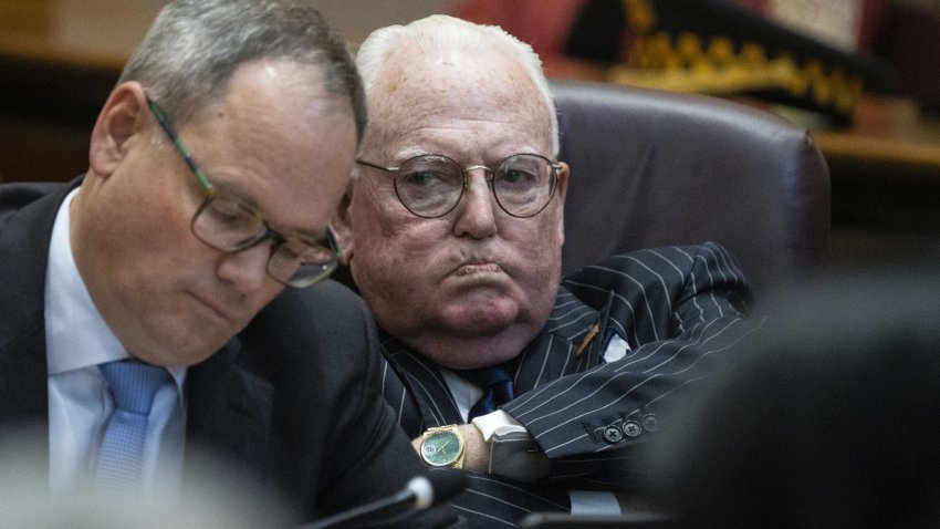 Former Chicago Alderman Ed Burke pictured on Nov. 7, 2022. (E. Jason Wambsgans/Chicago Tribune/Tribune News Service via Getty Images)