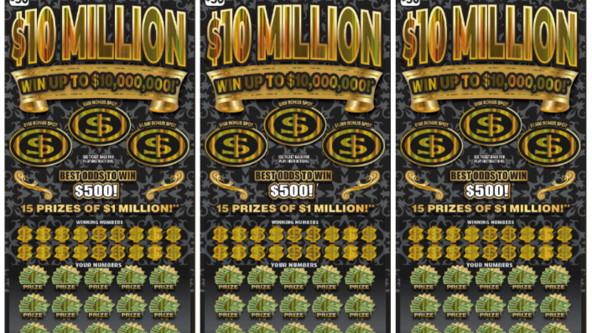伊利诺伊州售出两张价值100万美元的彩票