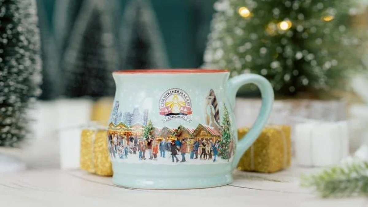 Christkindlmarket souvenir mugs sold out at downtown Chicago, Aurora