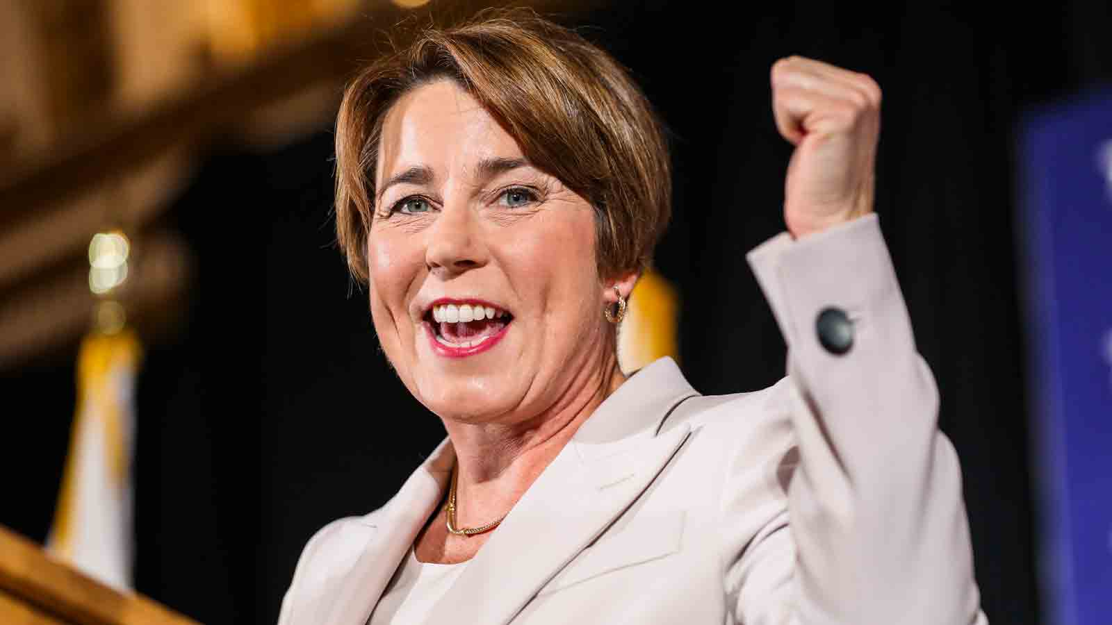 Massachusetts Gov Maura Healey Takes On Role Electing Female Democrats