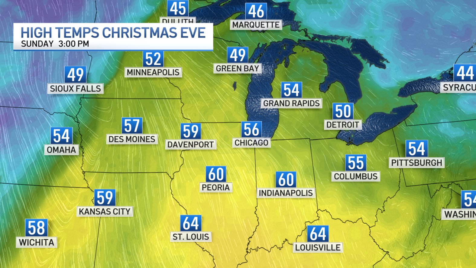 Chicago weather forecast: A warm and rainy Christmas weekend – NBC Chicago
