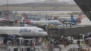 Flight cancellations pile up as winter storm, 737 Max 9 grounding disrupt travel