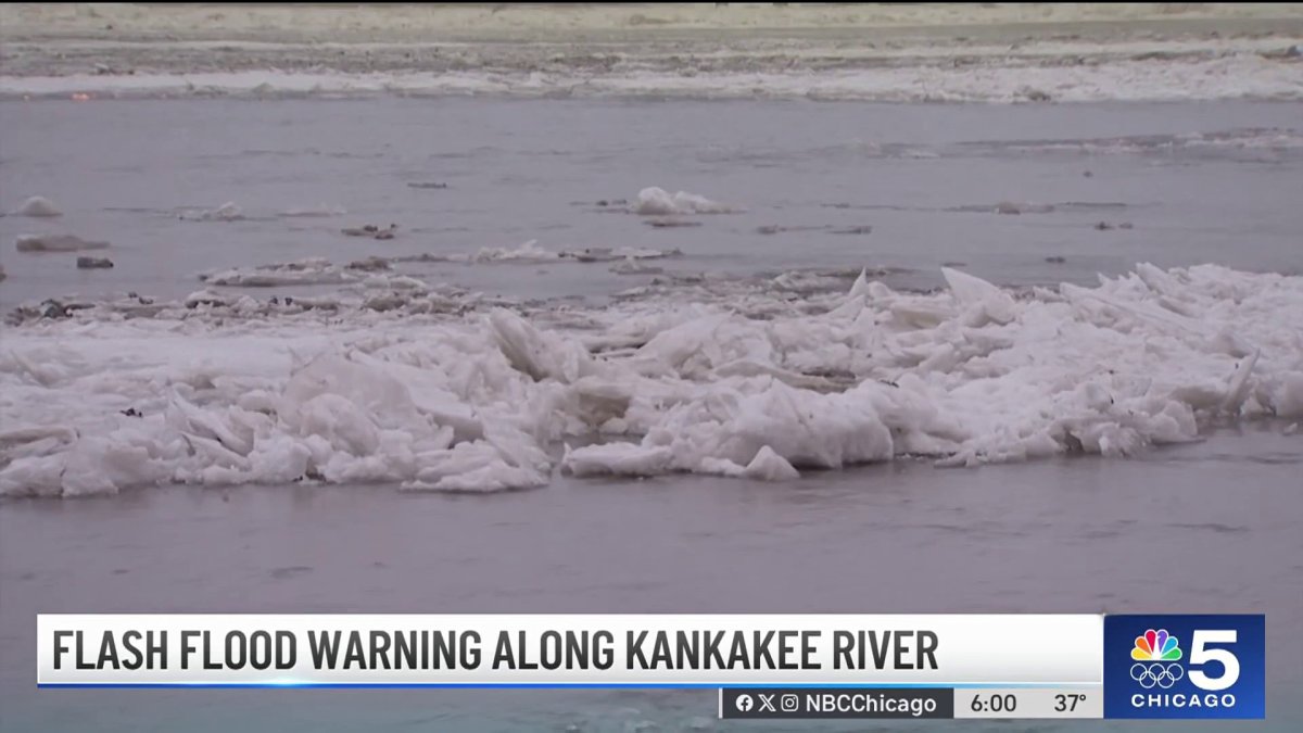 Flood warning in effect in Will County as Kankakee River floods due to ...