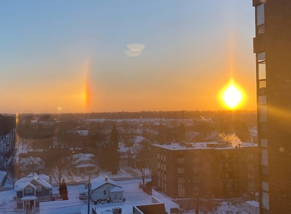 Complex Sundog What is a sundog and how do they form? What to know – NBC Chicago