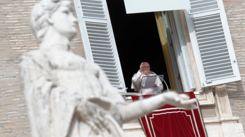 Pope asks for people to listen to ‘voice of conscience' in Israel-Hamas war