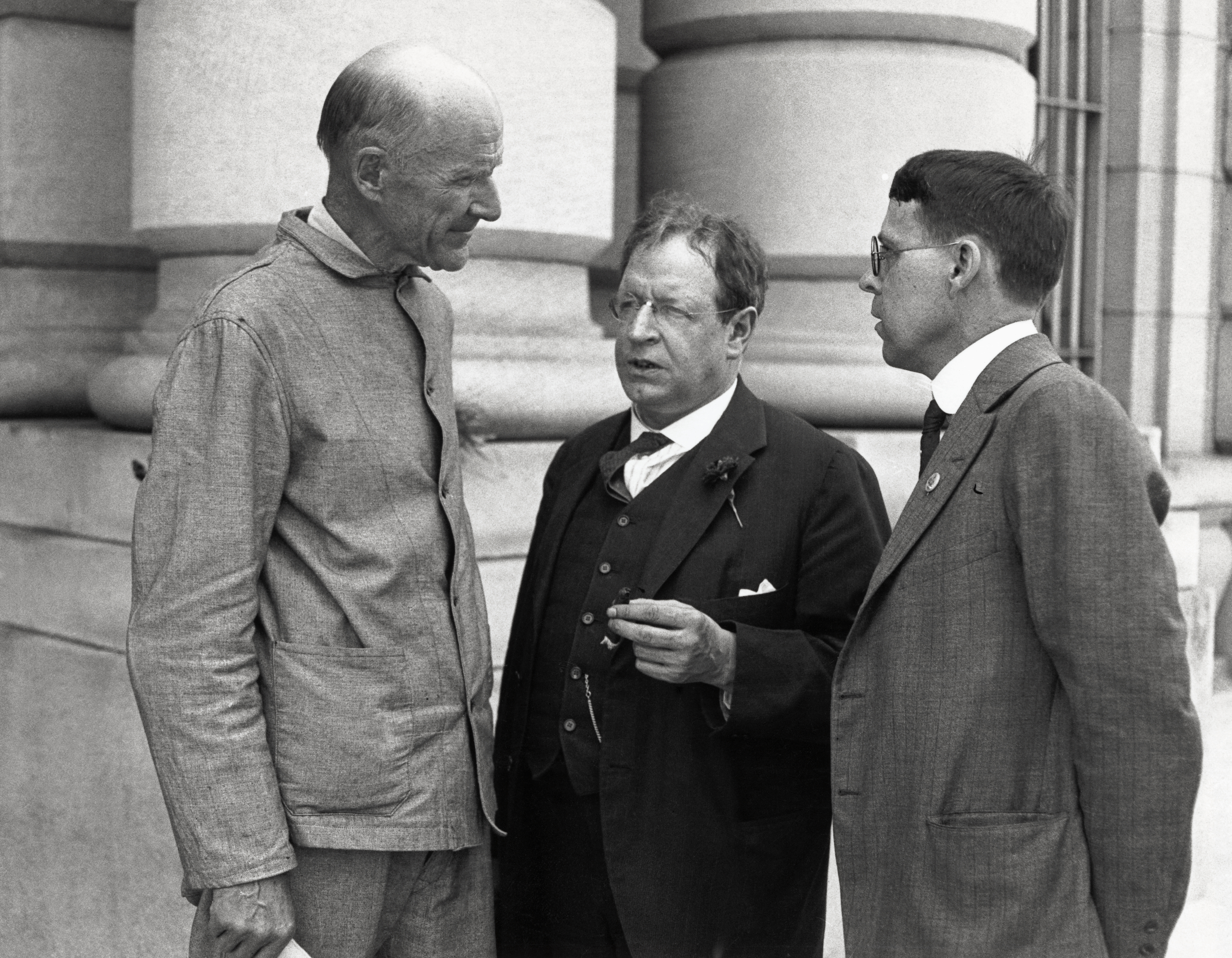 Eugene Debs Speaking with Seymour Stedman and Jas O'Neil