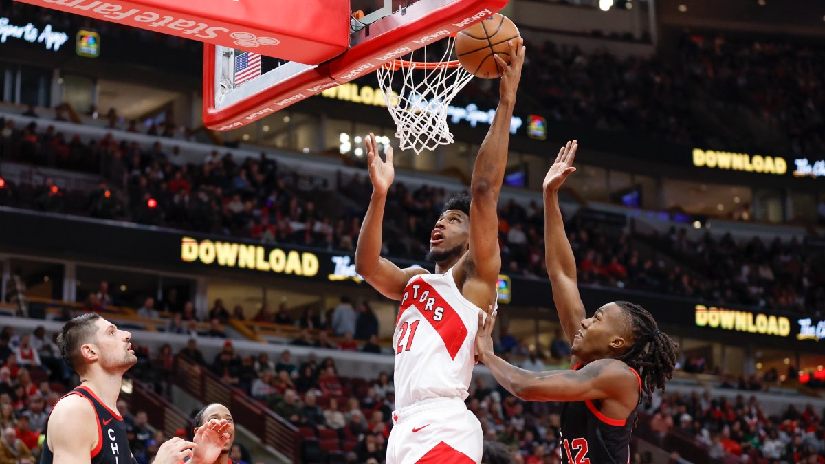 Raptors’ Thad Young praises Bulls’ Coby White after sticking it to ...