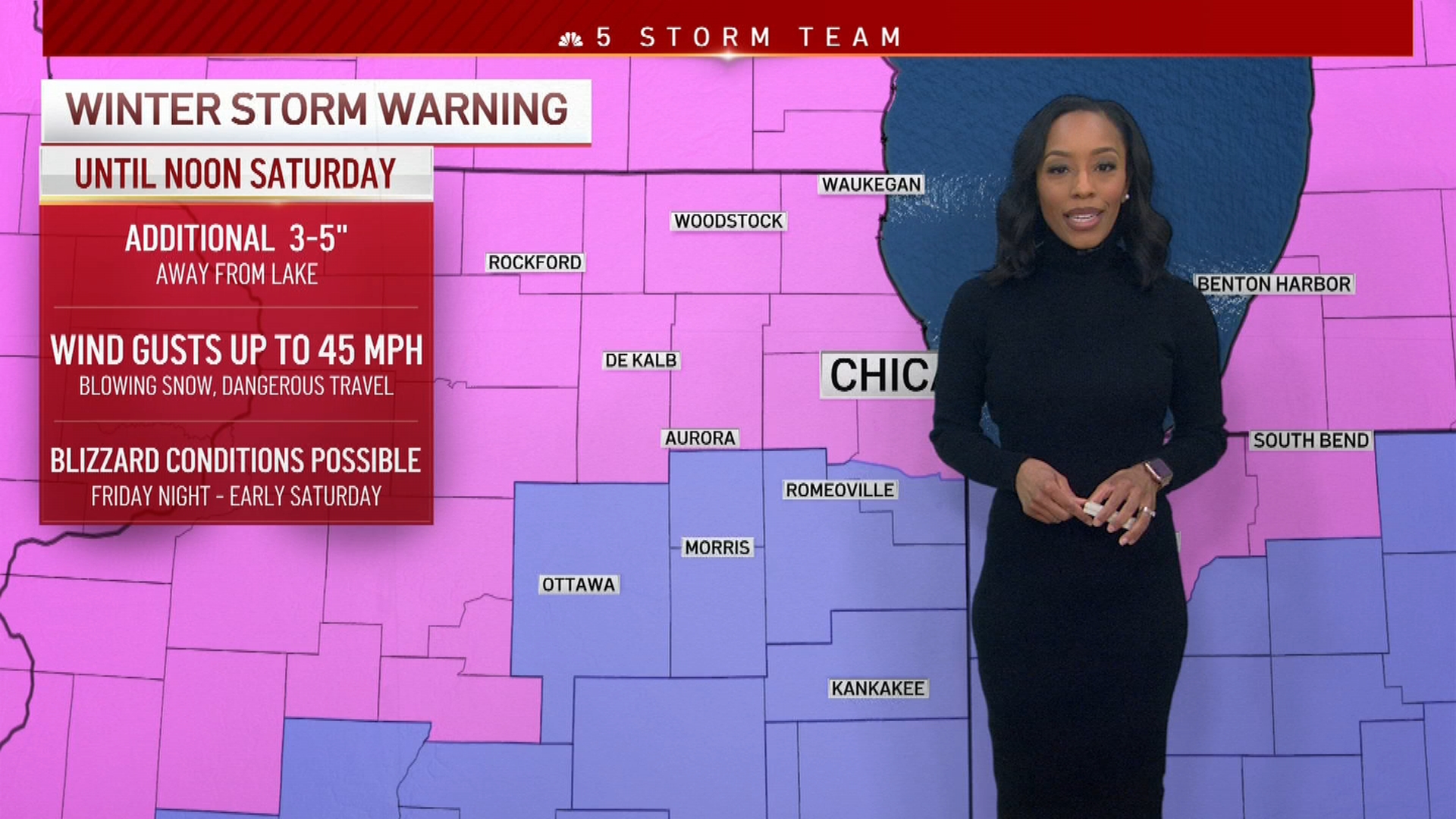 Latest Chicago Snowstorm Forecast – NBC Chicago