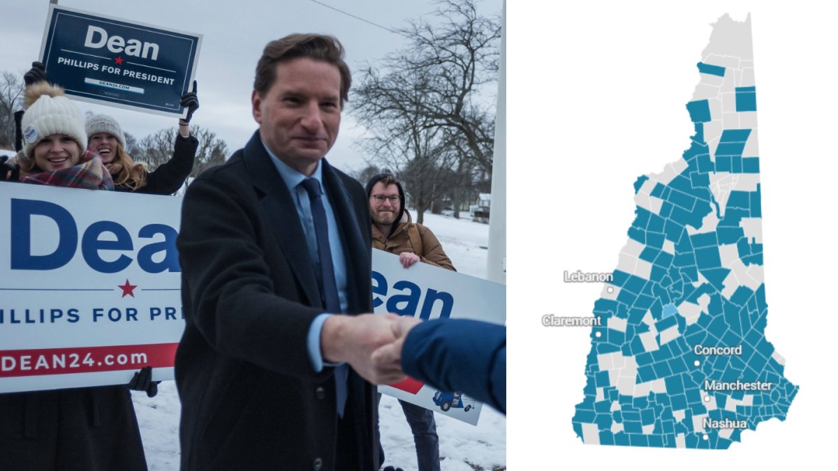Biden's one loss in NH 2024 Democratic primary to Dean Phillips – NBC Chicago - Vimarsana News