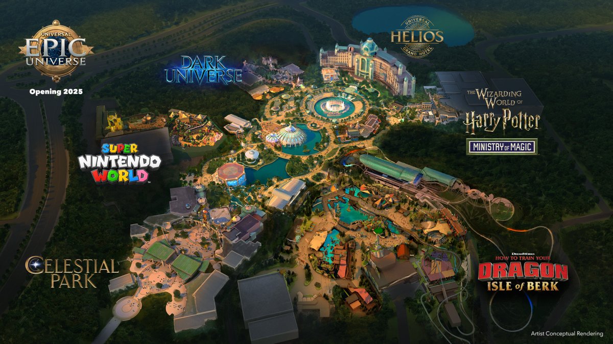 Watch a sneak peek at Universal's new Epic Universe theme park – NBC Chicago - Vimarsana News