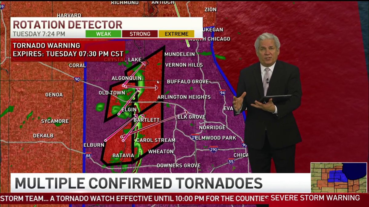 Storm cells hitting Chicago area ‘shatters rule book’ NBC Chicago