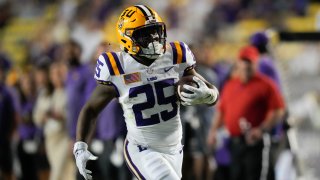 FILE - LSU running back Trey Holly