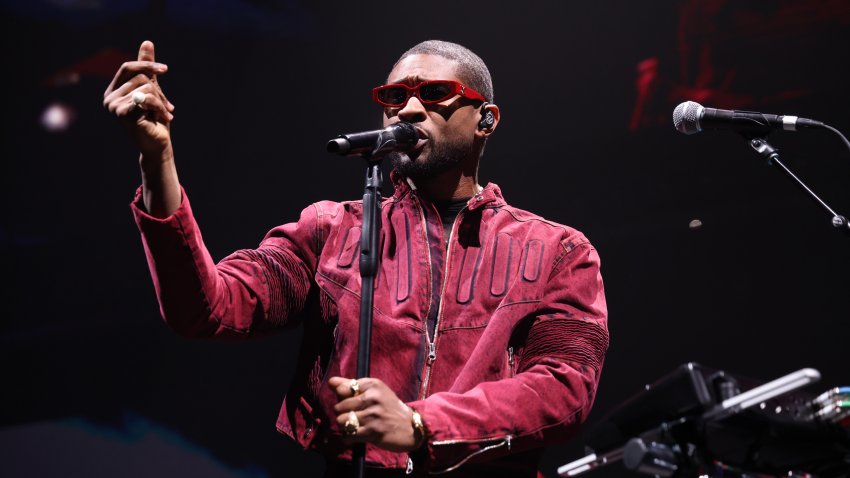 DETROIT, MICHIGAN – DECEMBER 05: Usher performs onstage during iHeartRadio Channel 95.5’s Jingle Ball 2023 at Little Caesars Arena on December 05, 2023 in Detroit, Michigan. (Photo by Scott Legato/Getty Images for iHeartRadio)