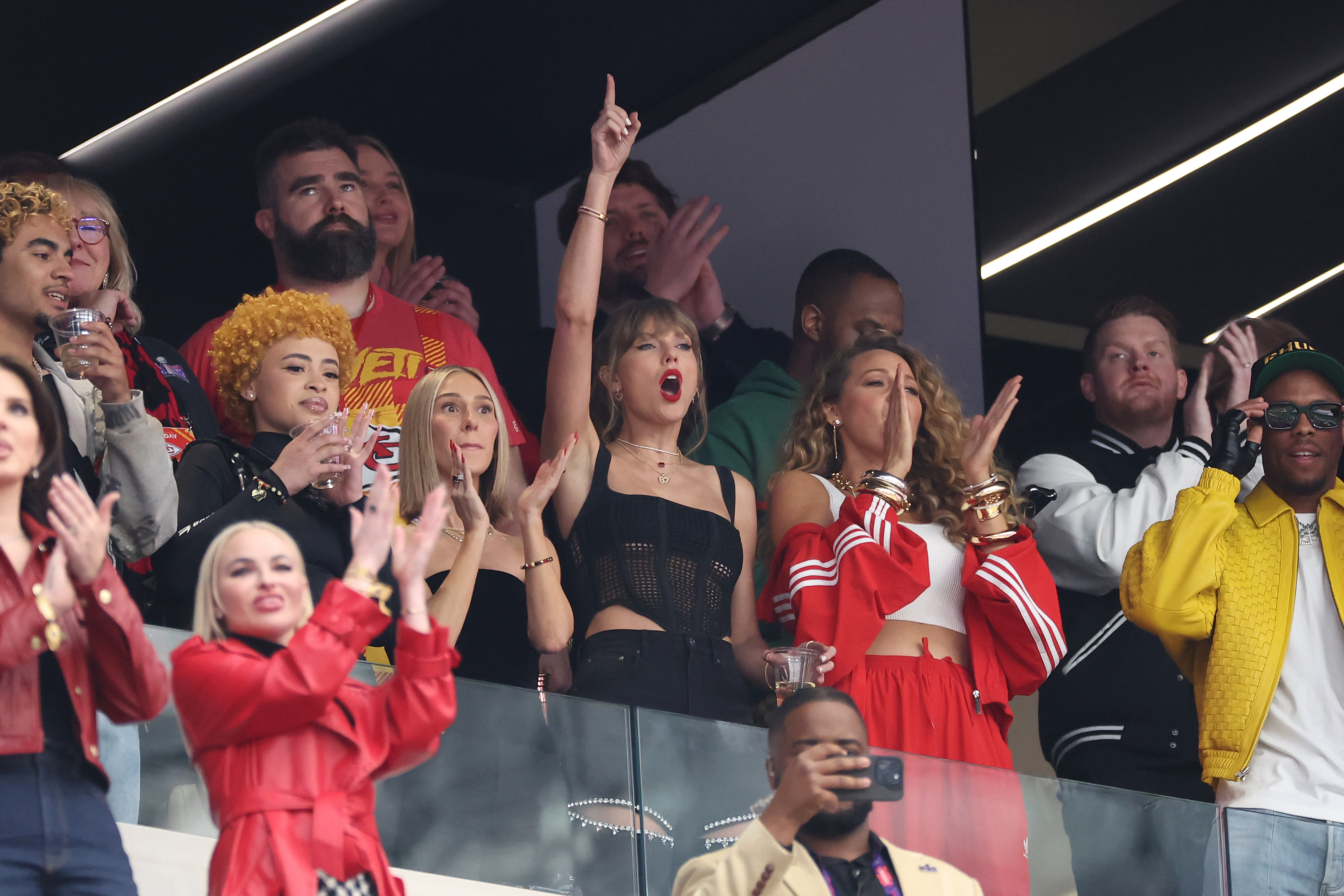 Who is watching the Super Bowl with Taylor Swift? NBC Chicago