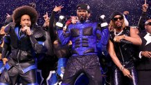 Ludacris, Usher and Lil Jon perform