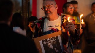 Vigil Held For Nex Benedict, Nonbinary High School Student Who Died Day After Fight At School