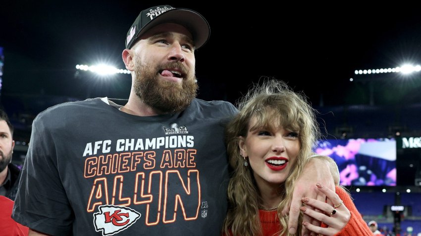 Travis Kelce and Taylor Swift
