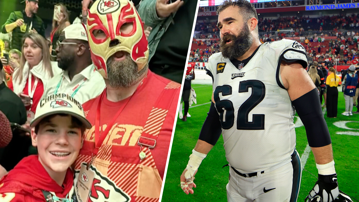 Jason Kelce will return 8th grader's famous Luchador mask – NBC Chicago - Vimarsana News
