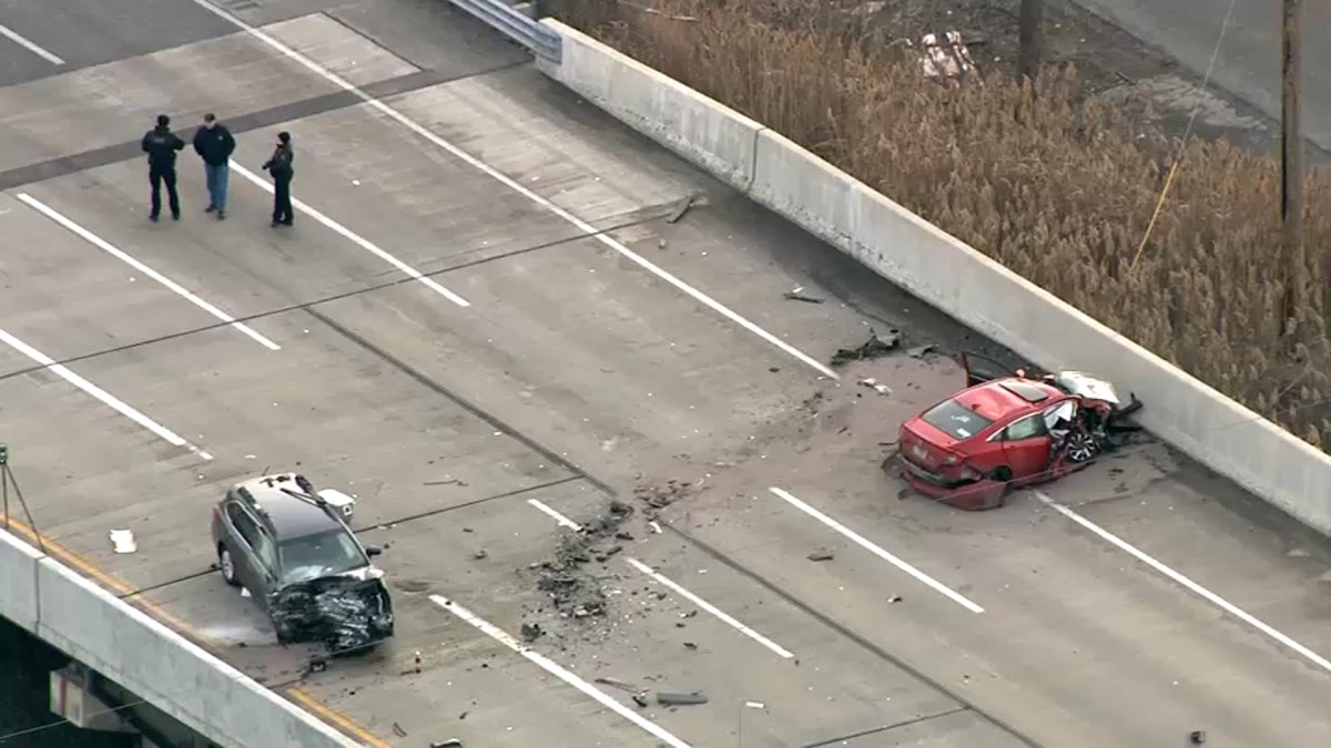 Indiana Toll Road police chase suspect seriously hurt in crash NBC