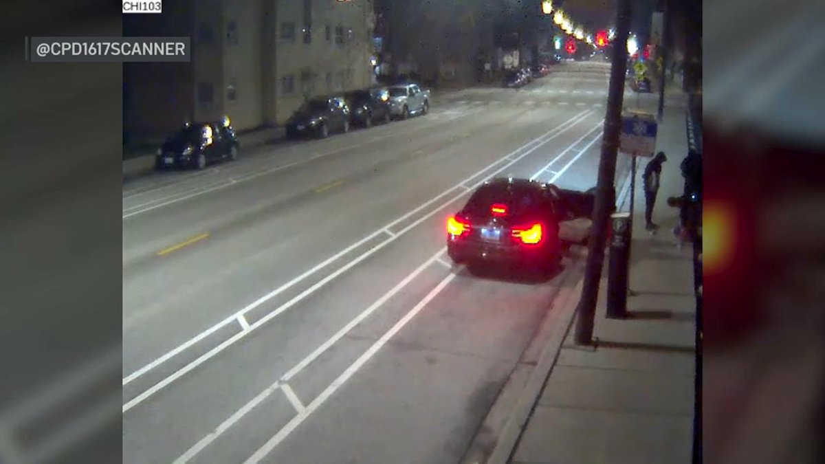 Surveillance video shows robbers attack woman in Jefferson Park then return a second time