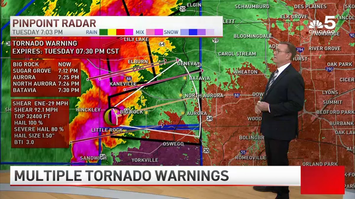 Live updates: Severe storms threaten Chicago area – NBC Chicago - Vimarsana News