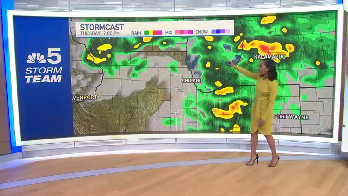 Chicago weather timing What to expect and when NBC Chicago