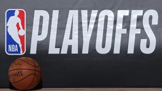 NBA playoffs logo