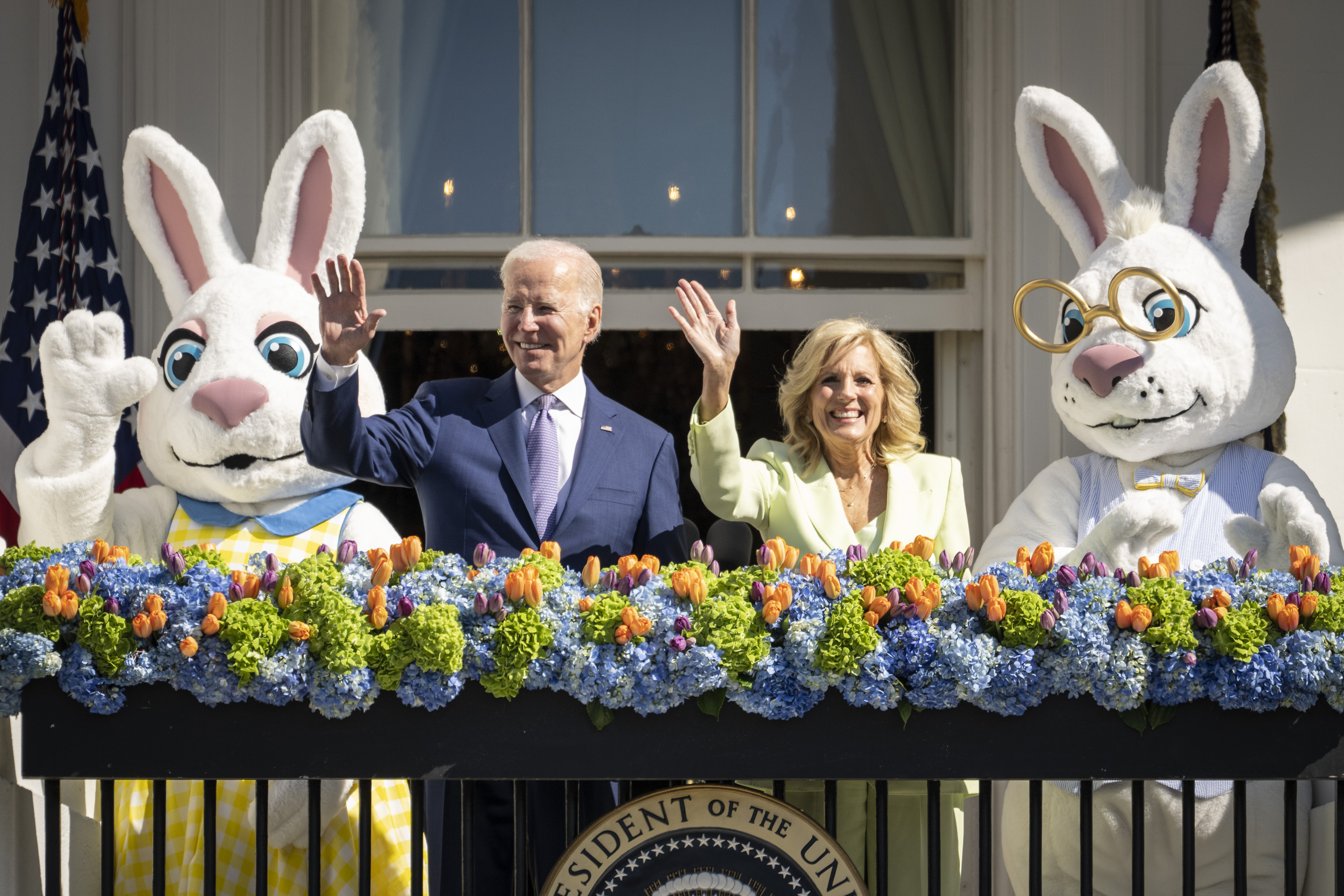 En fotos: los históricos eventos de huevos de Pascua en La Casa Blanca