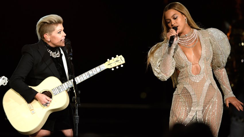 Beyoncé performs at the 50th Country Music Awards on Nov. 2, 2016.