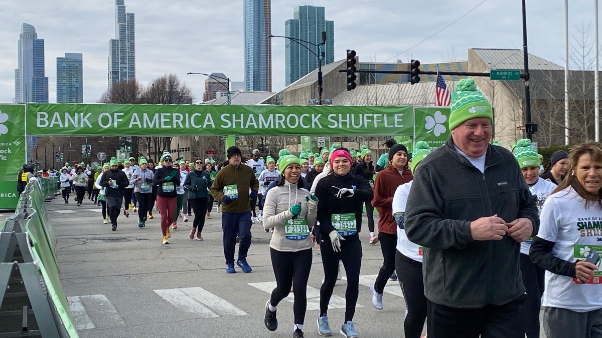 Thousands step off in annual Shamrock Shuffle 8K race NBC Chicago